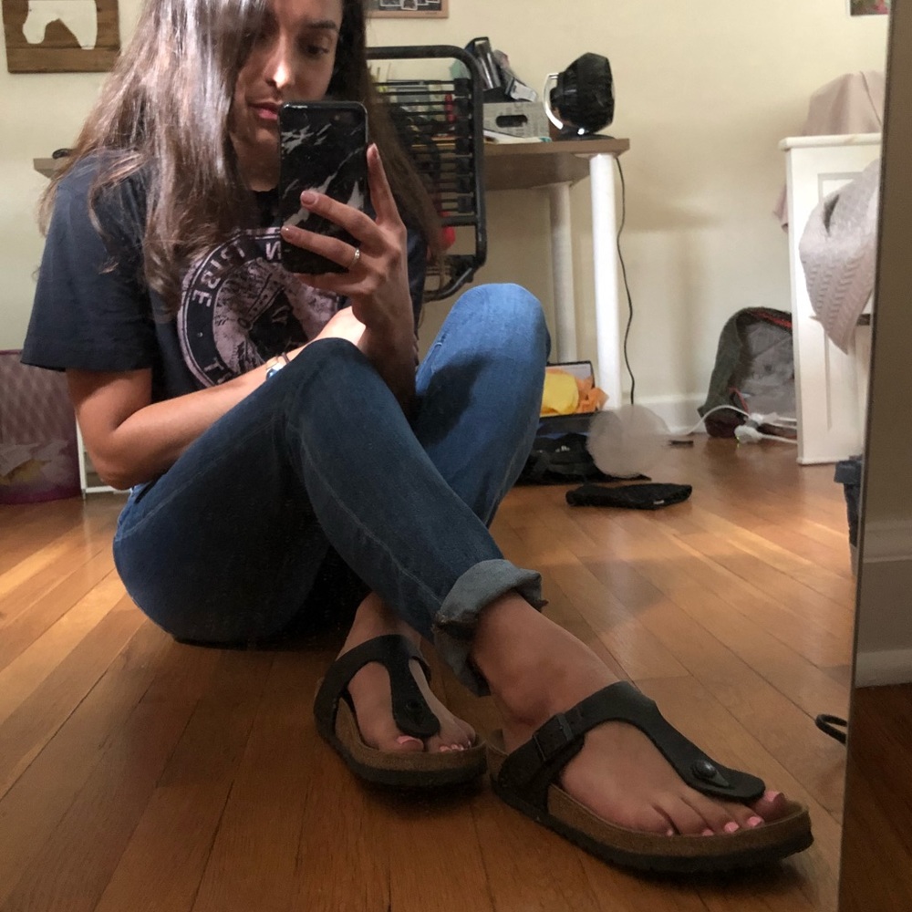 BIRKENSTOCK Black Sandals